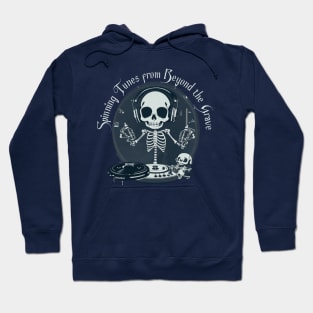 dj skeleton Hoodie